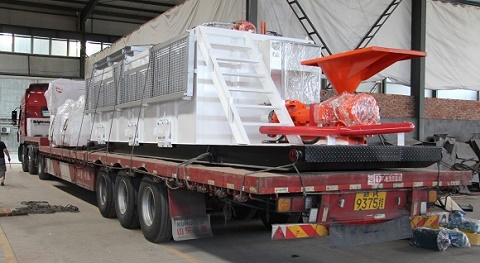 shipment of 500GPM Mud Recovery System
