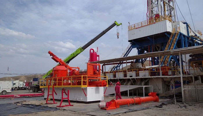 drilling fluids waste management to Shandong